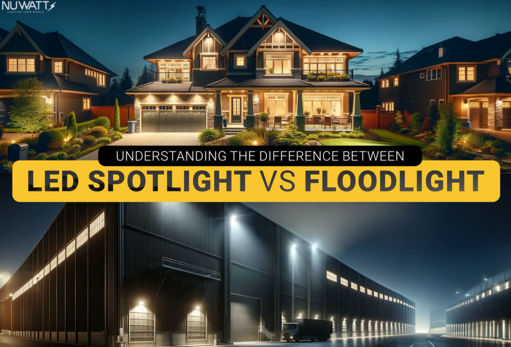 difference between spotlights and floodlights Beauty STC