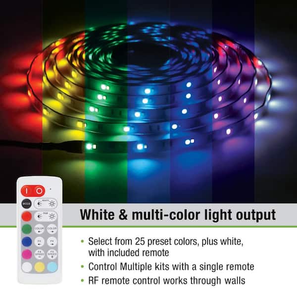 multi color led tape light