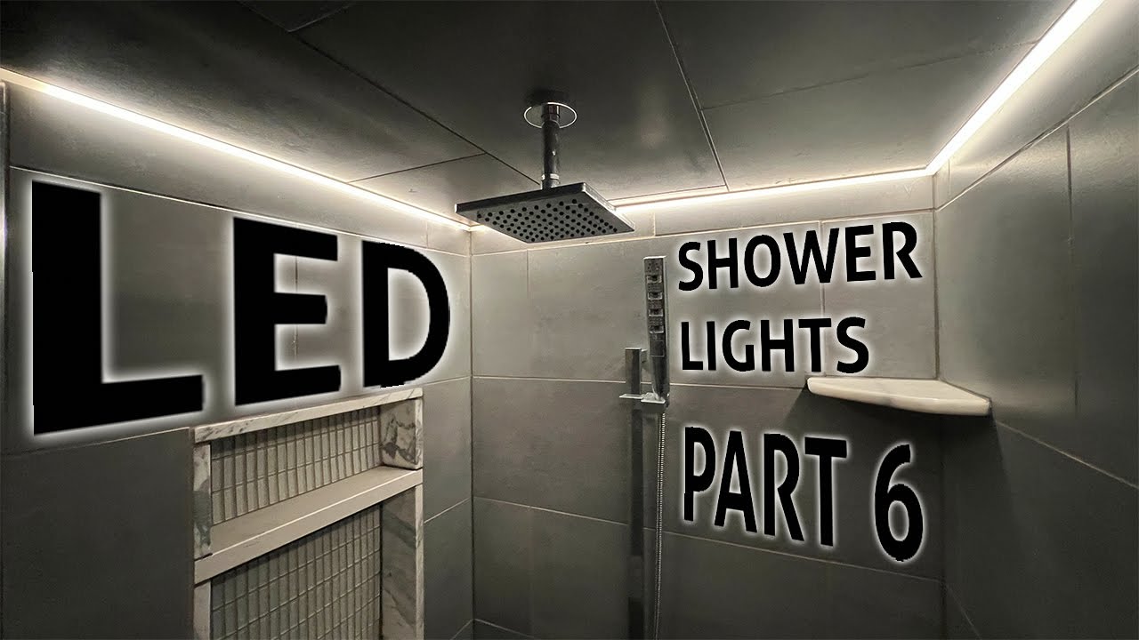 above shower lighting