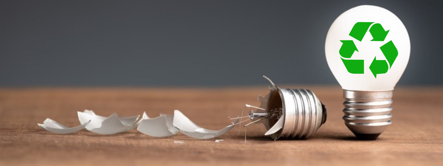 dispose of led light bulbs