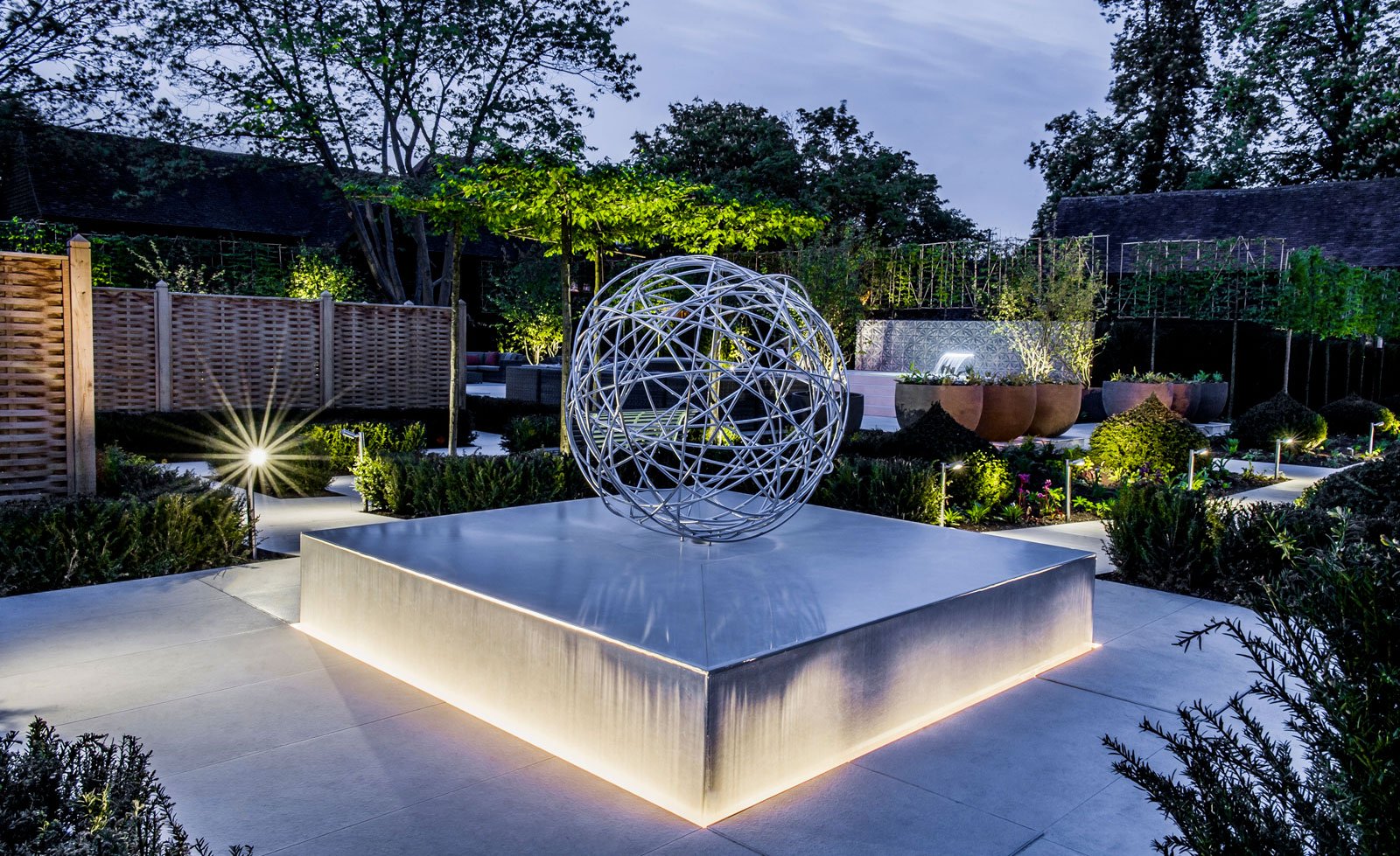contemporary outdoor lighting ideas