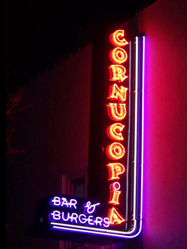 vintage neon bar signs