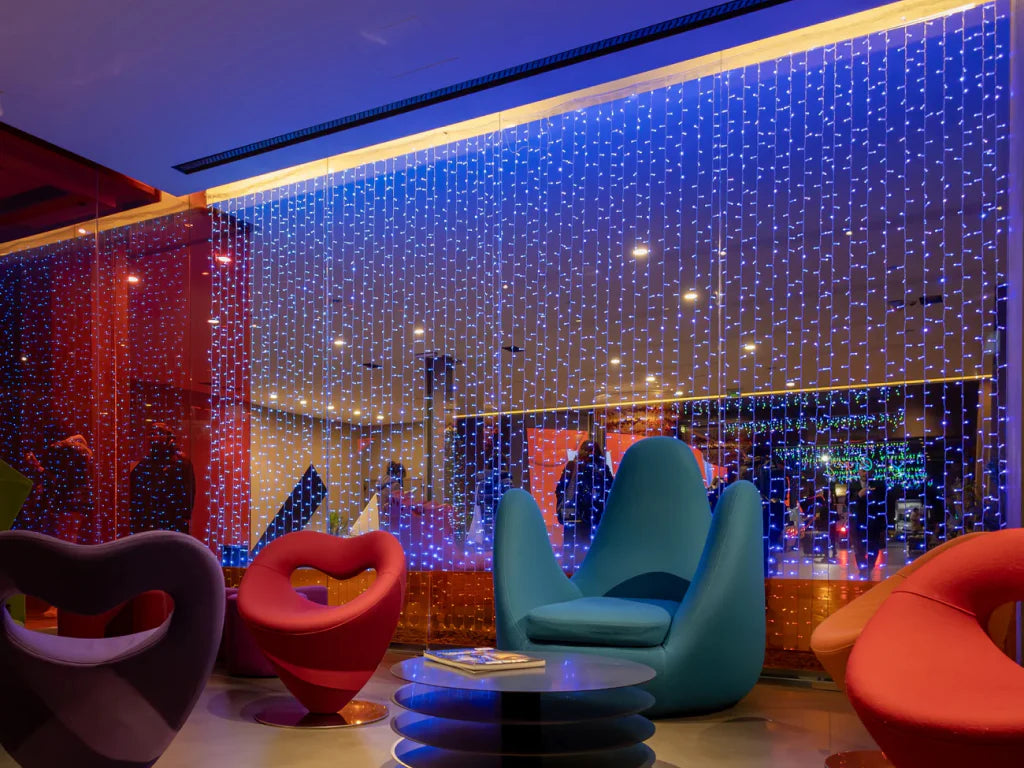 colorful room lighting