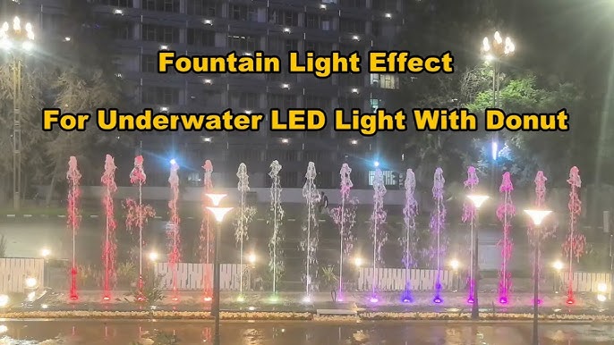 fountain lighting