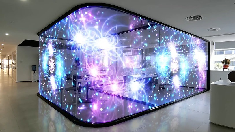 transparent led panels