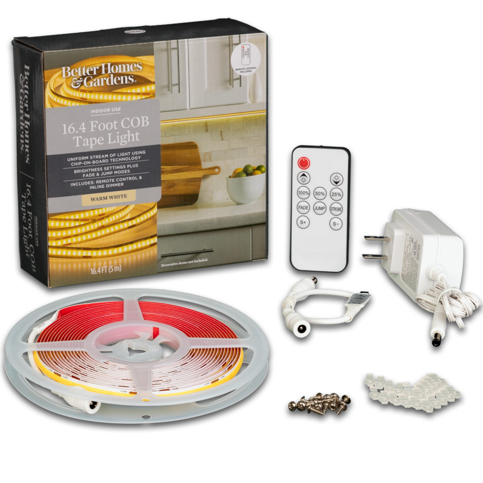 bhg ribbon light application