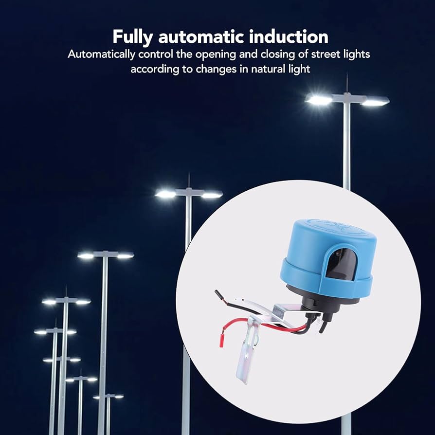 outdoor lighting photocell sensor