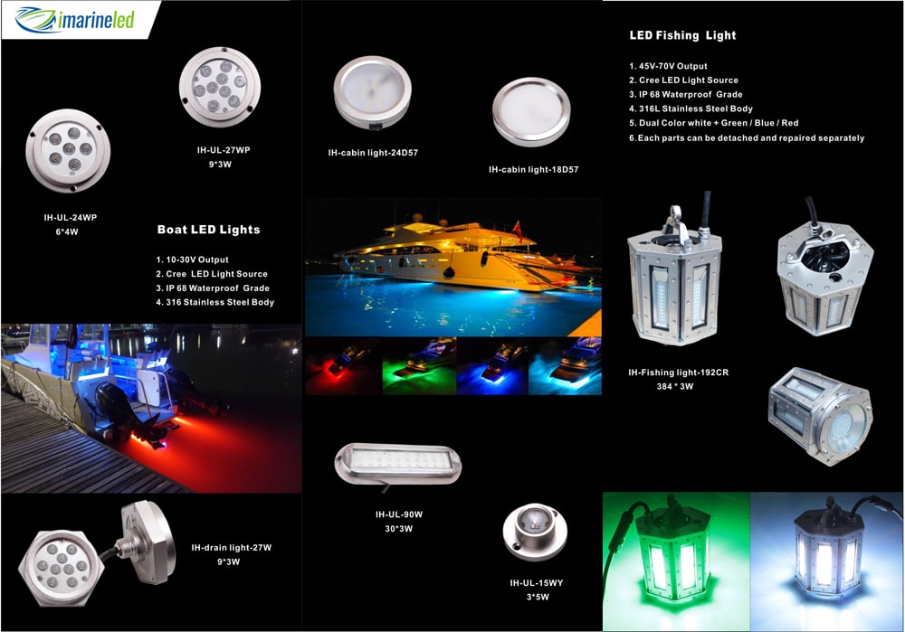 led waterproof lights for boats