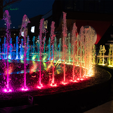 lighting for water fountains Beauty STC
