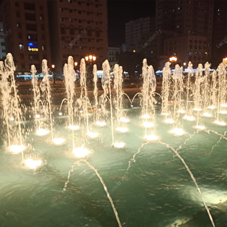 lighting for water fountains