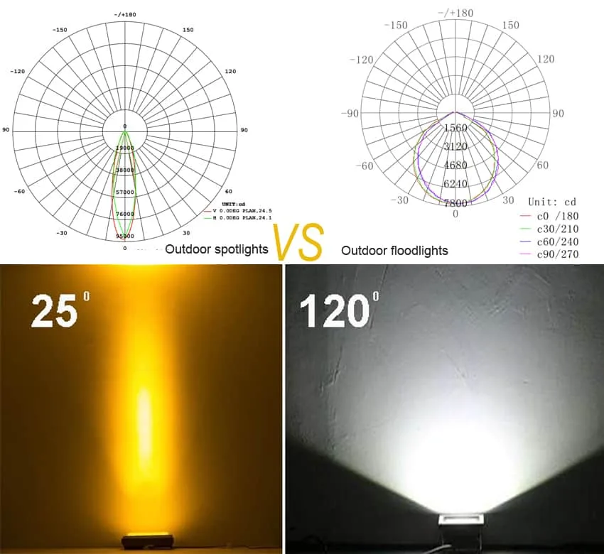 floodlight vs spotlight