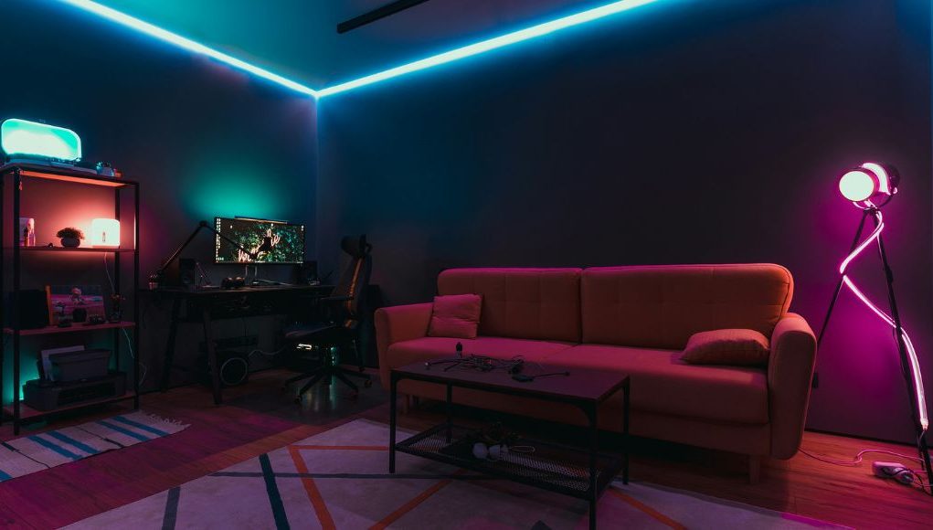led lights for game room