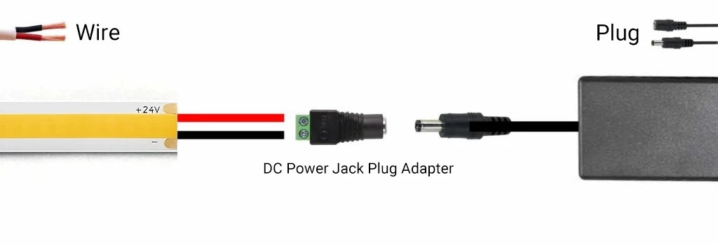 power supply led light strip