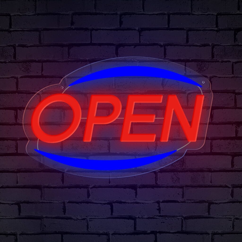 neon open sign Beauty STC