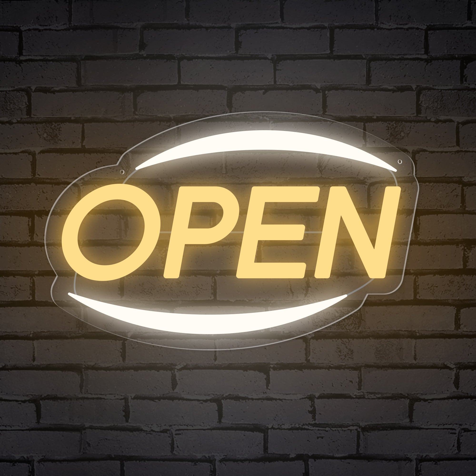 neon open sign
