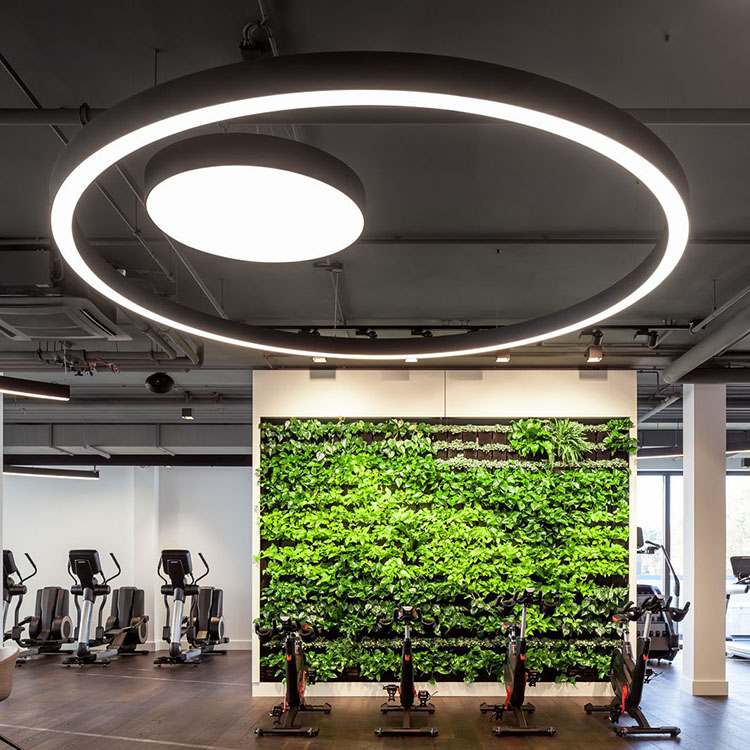 small circular led light