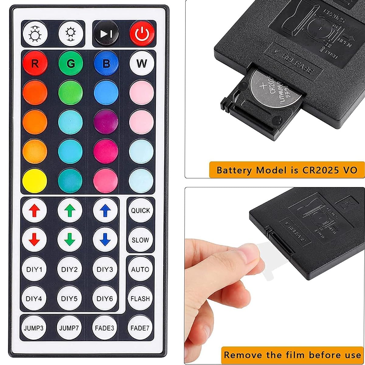 best 44 key remote rgb light reset