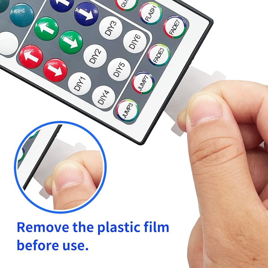 best 44 key remote rgb light reset