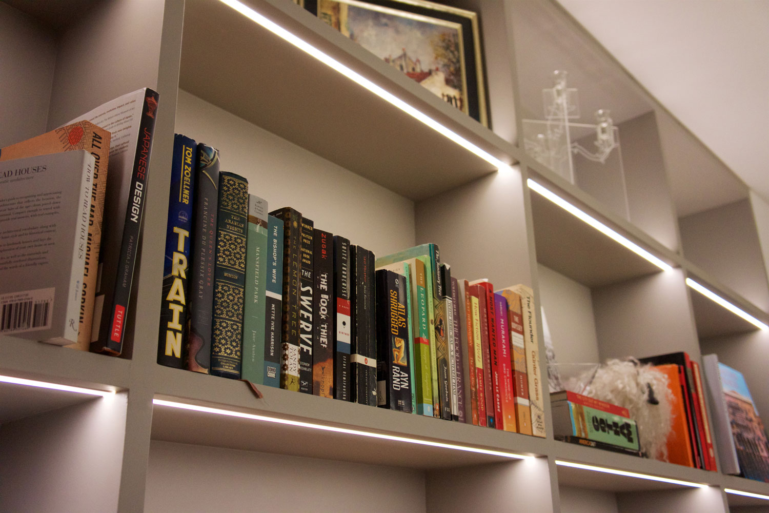 book shelf led lights