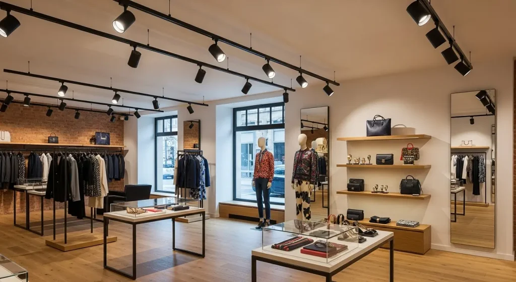 track lighting for retail stores