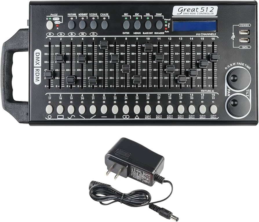 512 dmx controller