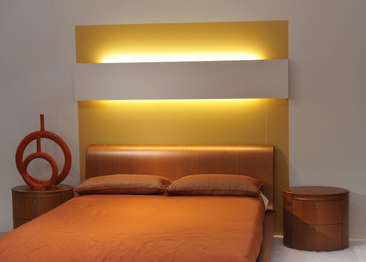 led bed headboard lights