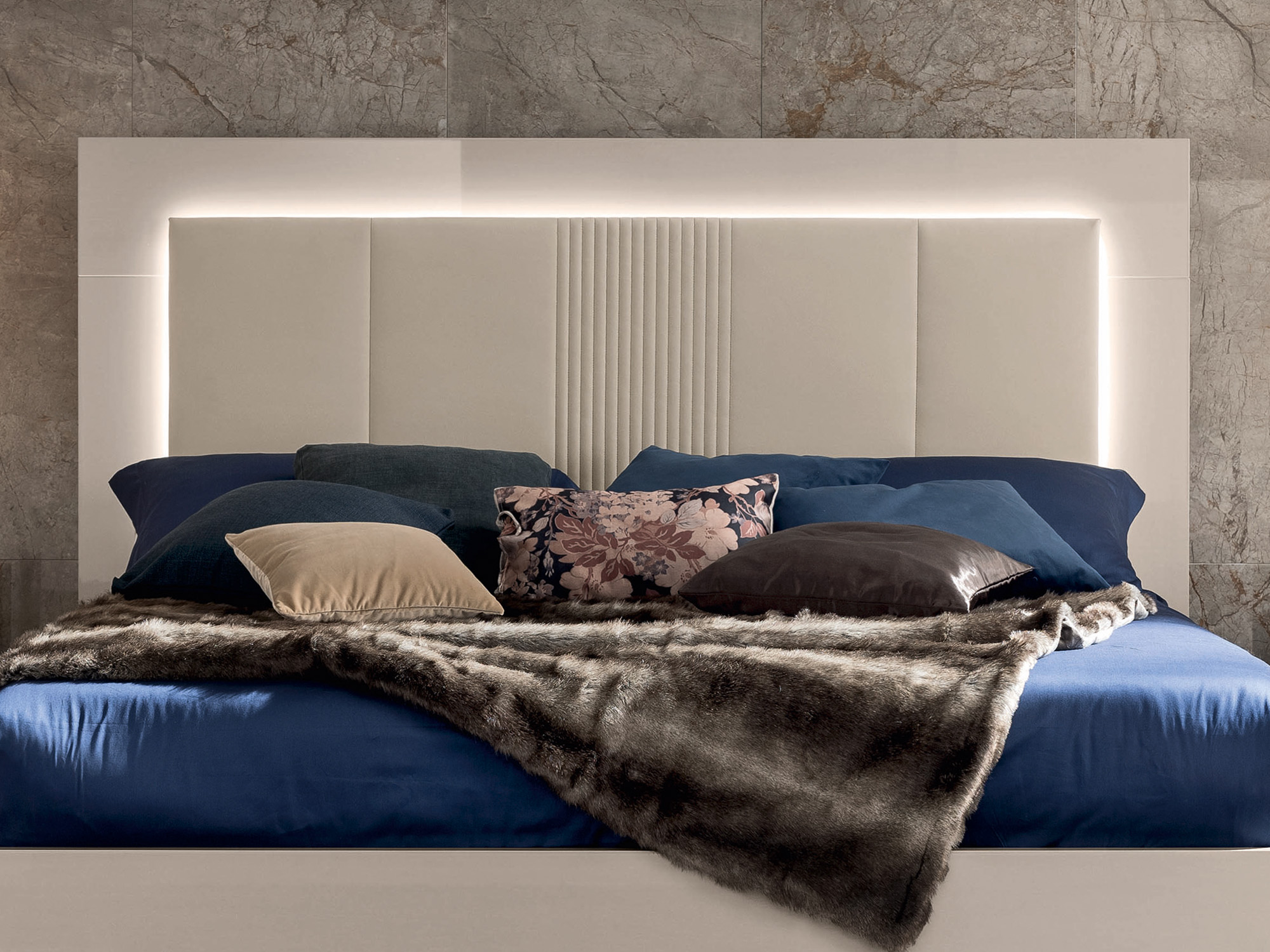 led bed headboard lights