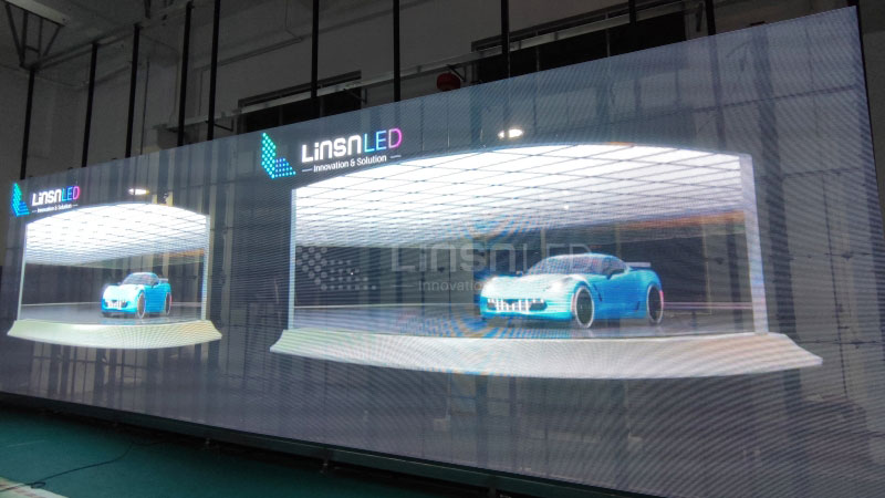 transparent led display