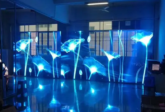 transparent led display