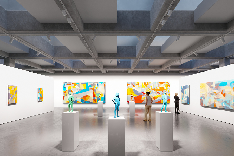 gallery lighting Beauty STC