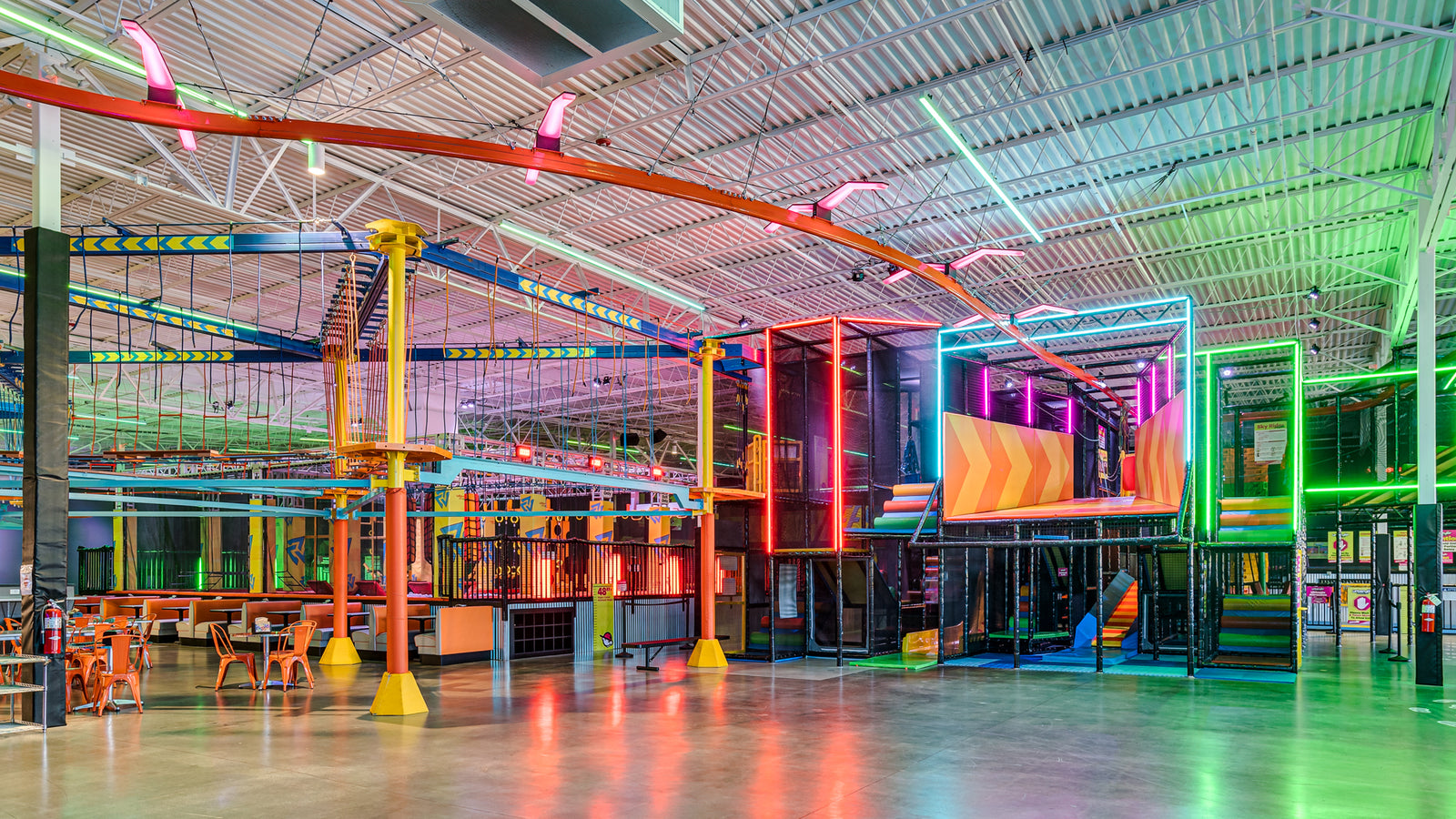 multi colored lighting