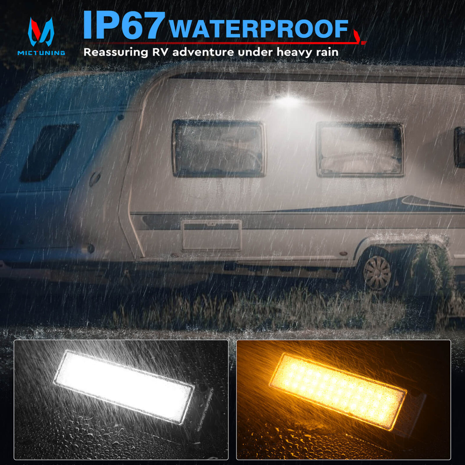 led lights for motorhomes application