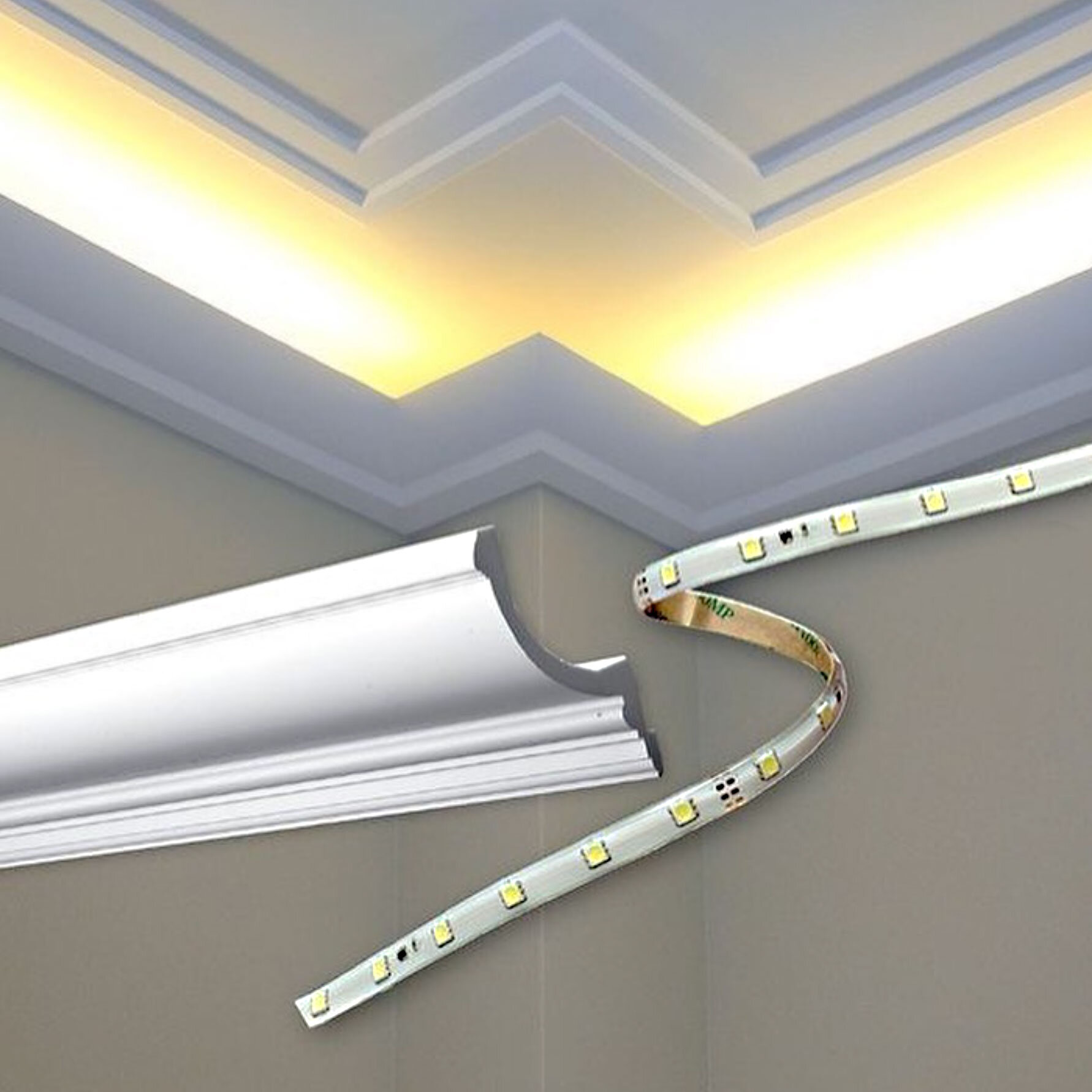 crown moulding led lighting