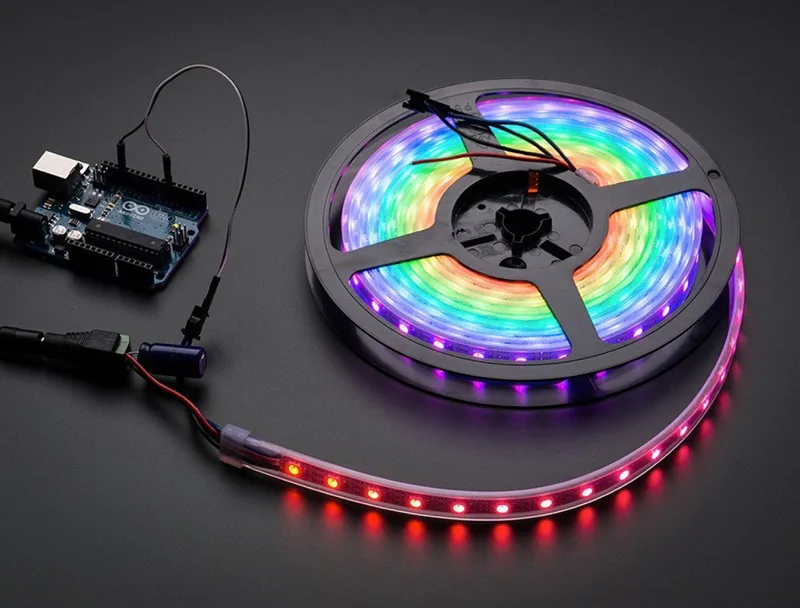 led strip lights powered by batteries