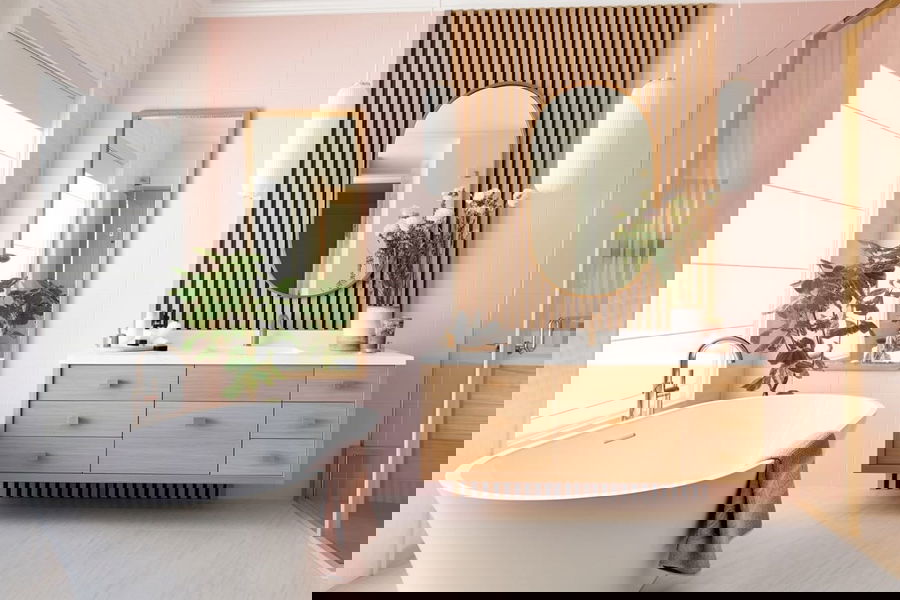 pendant lighting in bathroom ideas