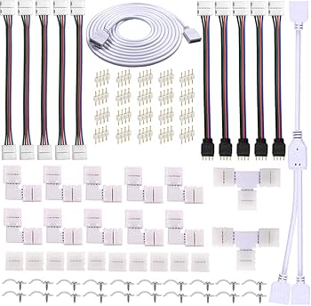 4 pin led strip light connectors