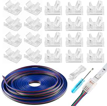 4 pin led strip light connectors