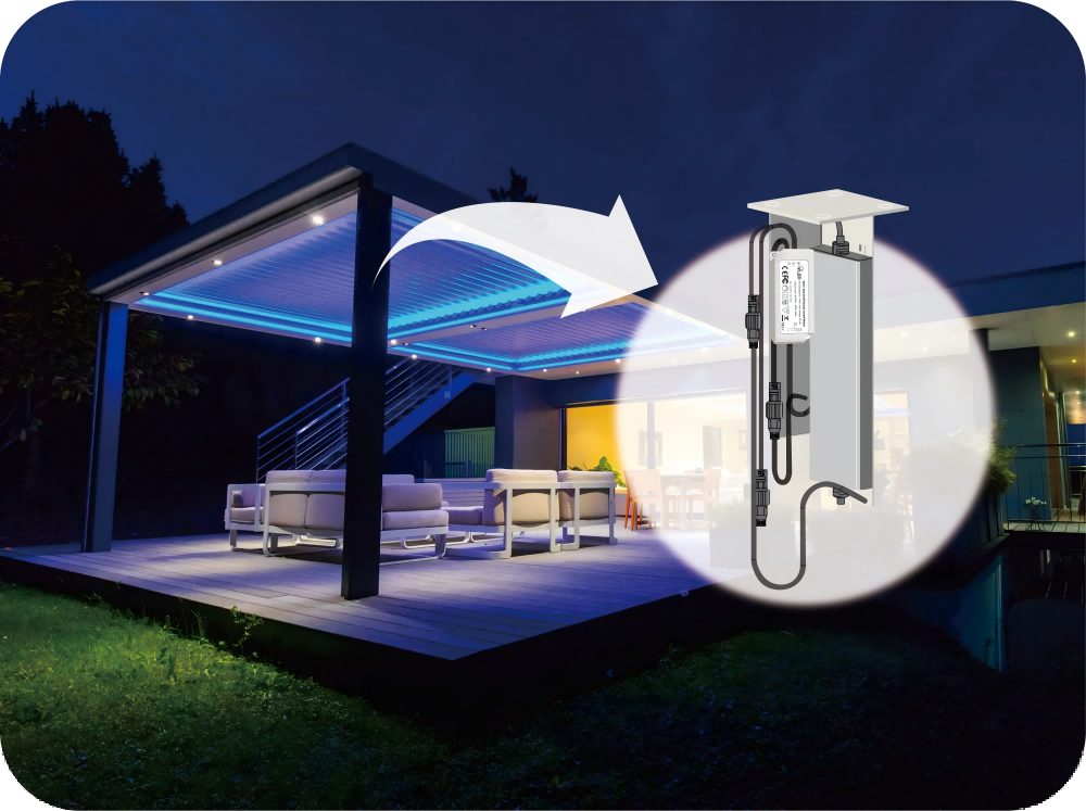 pergola lighting