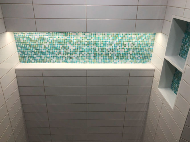 waterproof led strip shower