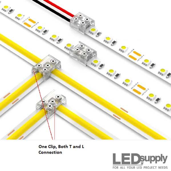 led strip corner connector