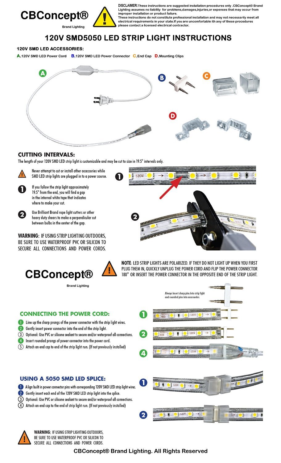 100 feet led strip lights