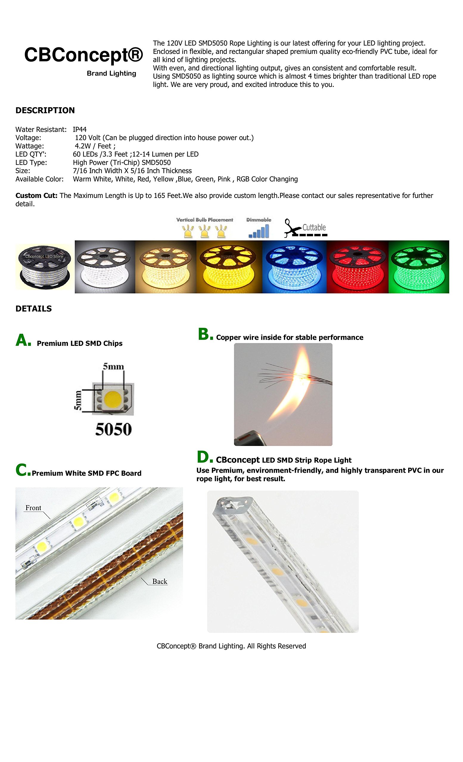 100 feet led strip lights