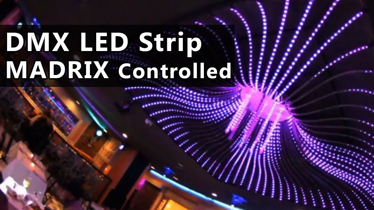 dmx controlled led tape