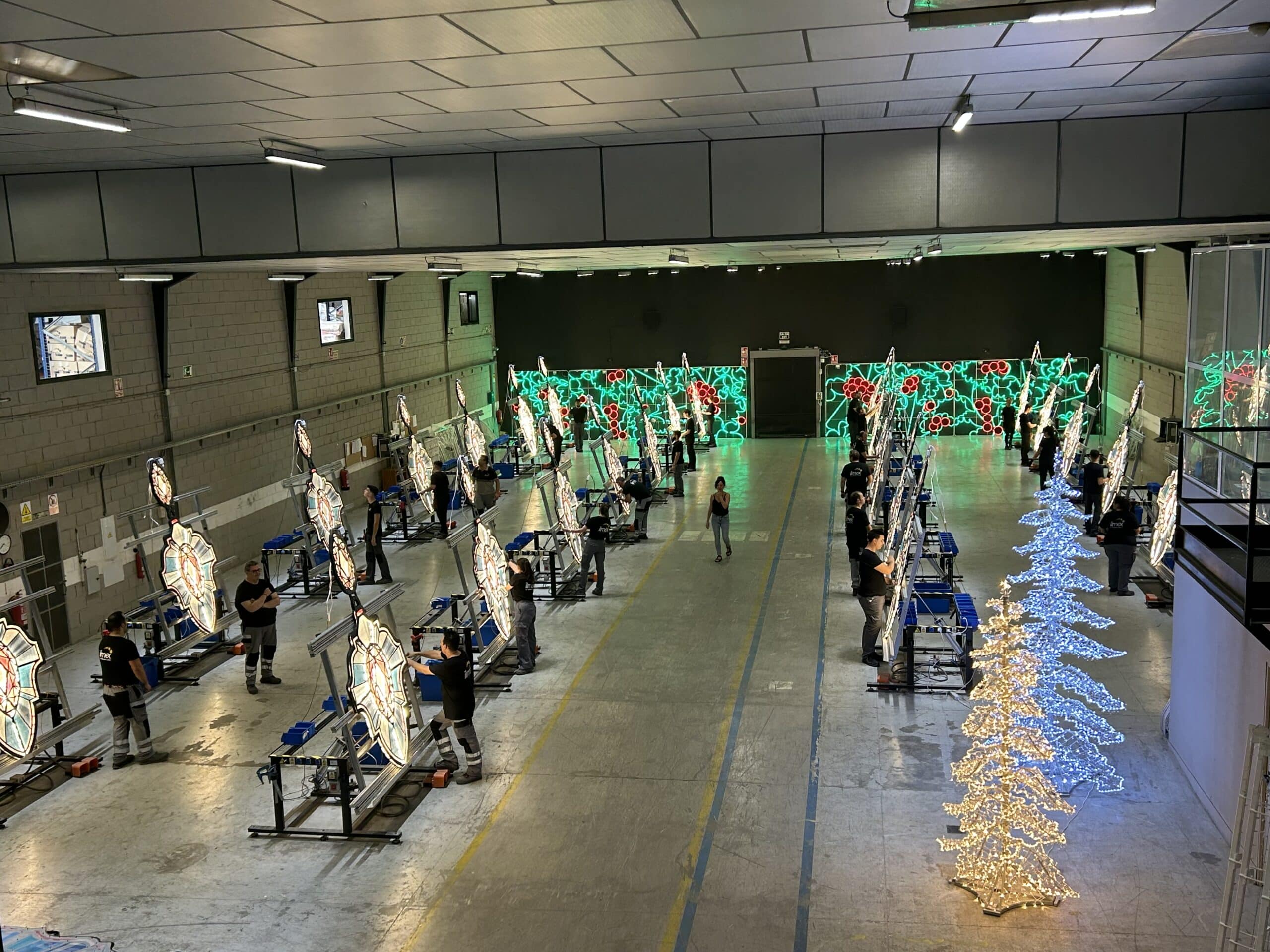 luces leds de navidad