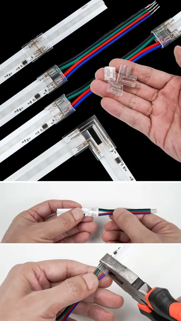 connector strip for lighting Beauty STC