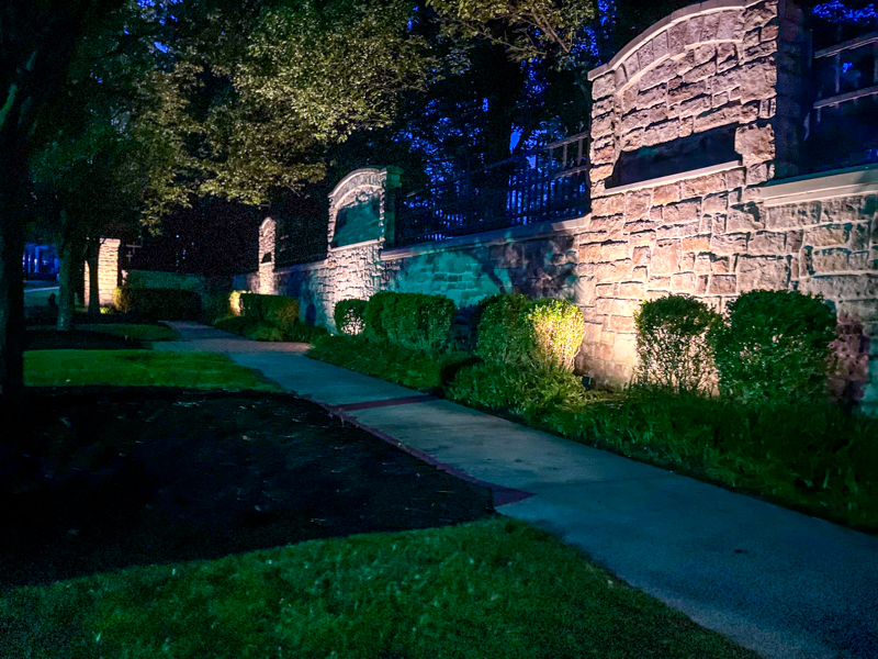 landscape lighting design examples