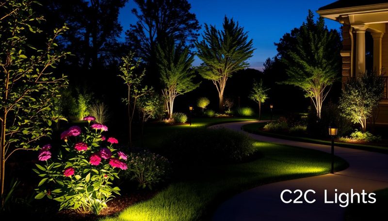 landscape lighting design examples