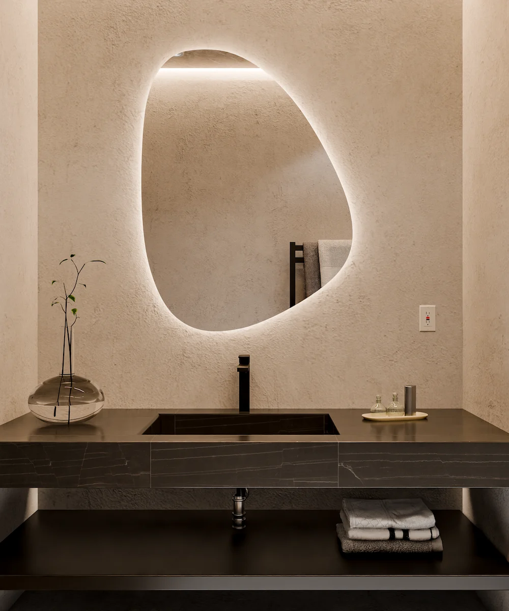 mirror with led lighting