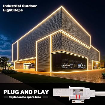 best led rope lights outdoor project