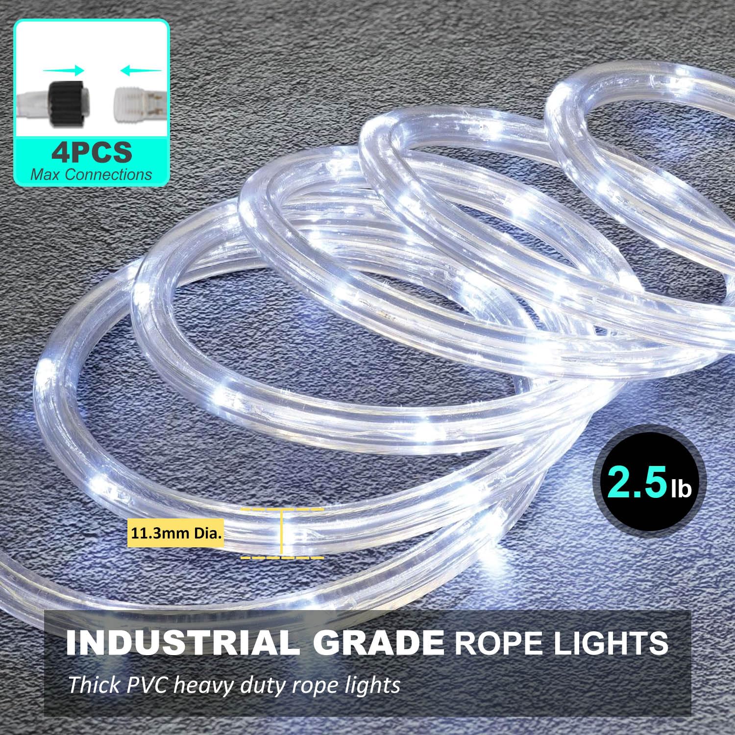 best led rope lights outdoor project